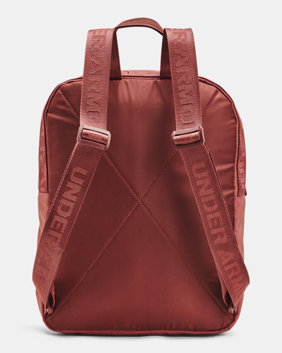 Unisex UA Loudon Backpack Small in Red image number 1
